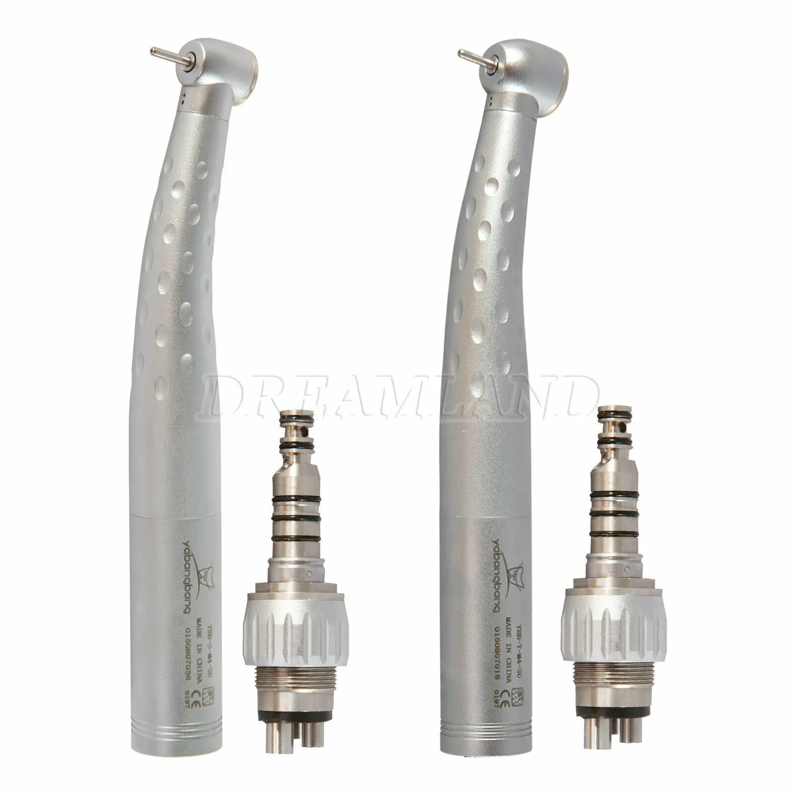 Dental handpiece 4 Hole Standard/Large Head With 4 Hole Coupler fit KAVO GB4/GD4 Single Water Spring High Speed Turbine