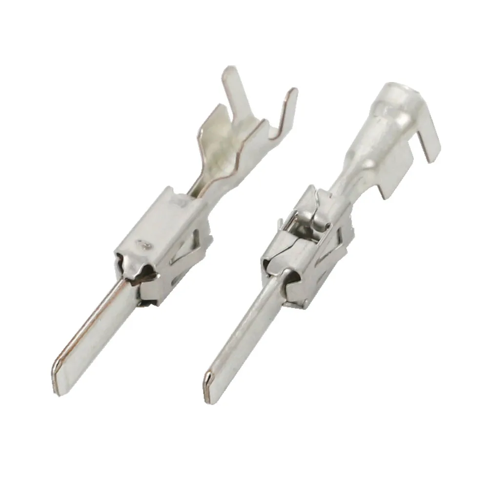 50 sztuk 2.8/3.5mm mosiądz cynowany elektryczny samochód złącze wiązki przewodów okablowanie terminal wtyczka DJ623-E3.5AB/DJ615B-2.8*0.8A 2- 964300 -1