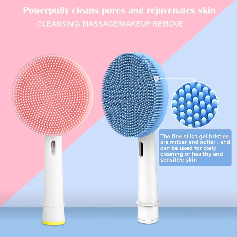 For Oral B Electric Toothbrush Replacement Facial Cleansing Brush Heads Toothbrush Cleansing Head Electric cleansing brush