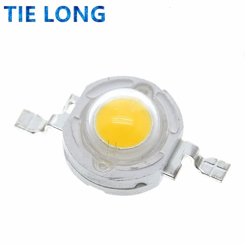 10PCS/LOT led 1W 100-120LM LED Bulb IC SMD Lamp Light Daylight white/warm white High Power 1W LED Lamp bead