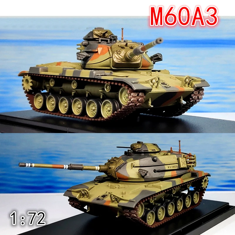 

1:72 Us M60A3 main battle tank model Tw army hg5611 Alloy static finished product