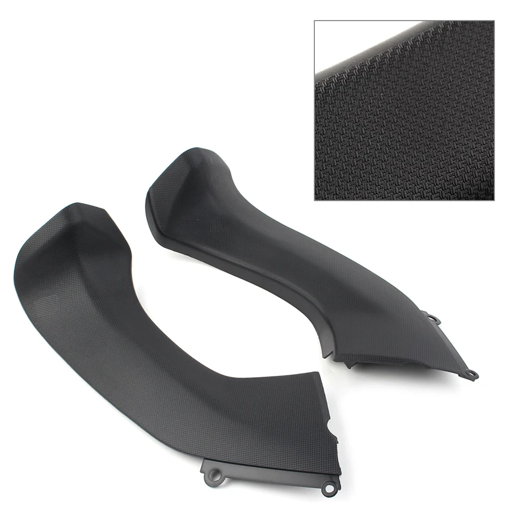 

Unpainted Black Motorcycle Air Duct Cover Fairing Plastic Tube Left & Right 2Pcs For KAWASAKI Ninja ZX10R 2006 2007 ZX-10R