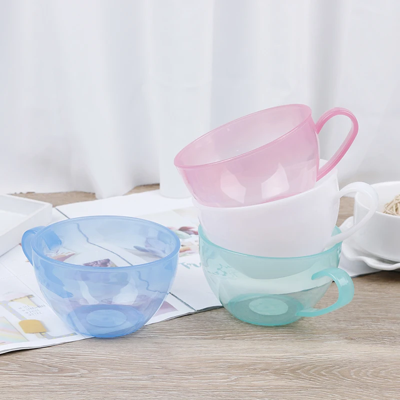 1PC Mixing Bowl Plastic Butter Cream Bean Choose Baking Decoration Paste Piping Cupcake Cake Decor Tools 4 Colors