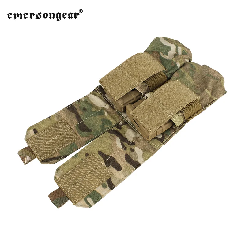 Emersongear m4 mag bolsa lbt estilo m4 dupla revista bolsa molle despejo gota mag bolsa titular caça airsoft engrenagem