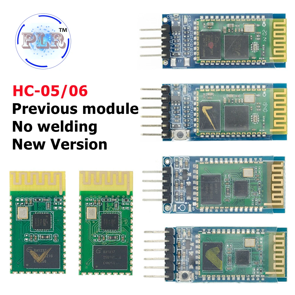 HC-05/HC-06 JY-MCU anti-reverse integrated Bluetooth serial pass-through module PLR HC-05 HC-06 master-slave 6pin/4pin