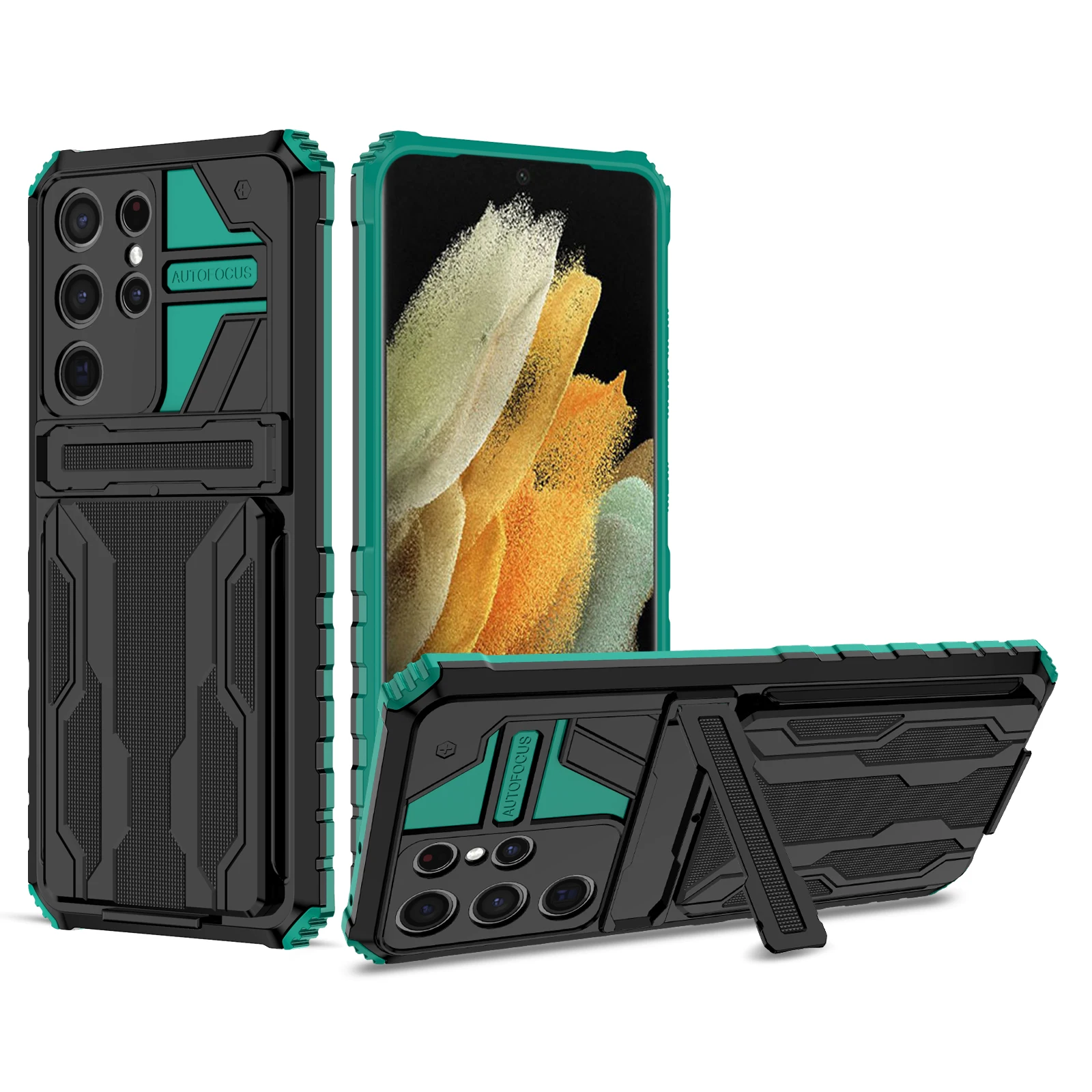 Hülle für Samsung Galaxy S25 Ultra S24 FE Note 20 Ultra A16 A55 A05S Brieftaschen-Karten-Flip-Cover Schützende Hybrid-Stand-Hartschalenhülle – Detail 17
