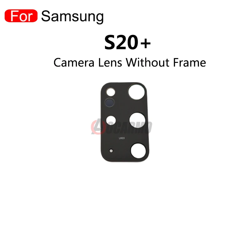 For Samsung Galaxy S10 S20 Plus S10E S10+ S20+ Rear Back Camera Lens Replacement Parts