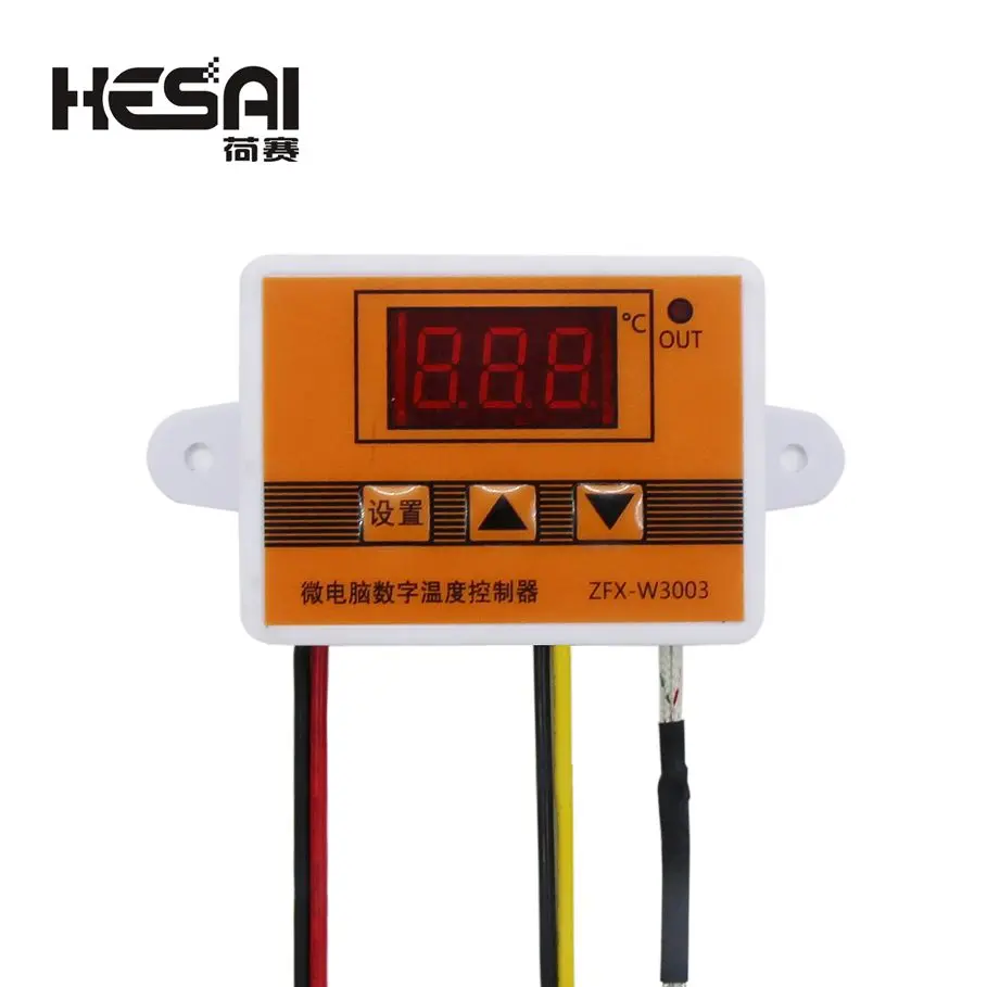 Imagem -04 - Micro Controlador de Temperatura Termostato Termorregulador Aquecimento e Arrefecimento Incubadora Inteligente Regulador de Temp de Água Zfx-w3003