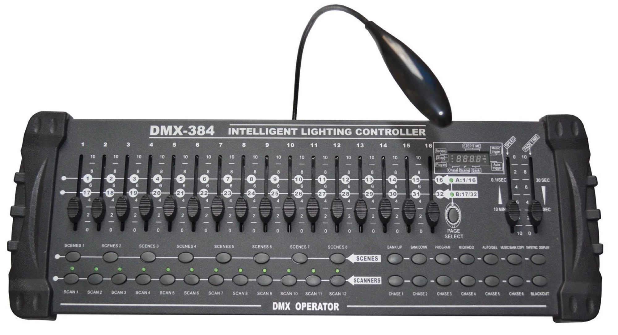 Dmx 384 Console Licht Console DMX512 Console Podium Moving Head Licht Controller Snelheid Licht Console Met Voice Control