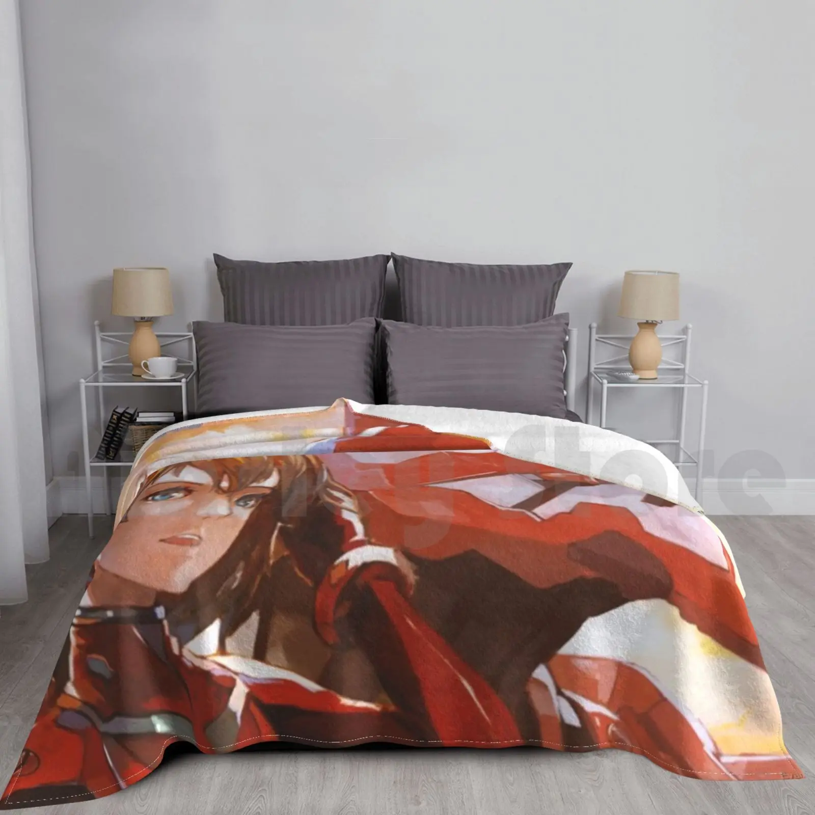 38 Blanket For Sofa Bed Travel Eva01 John Wick Anime Anime90 Robot Sleeve Kanji Japan Net