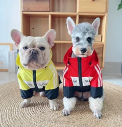 Waterproof Raincoat for Dogs, Dog Clothes, Autumn and Winter Jackets