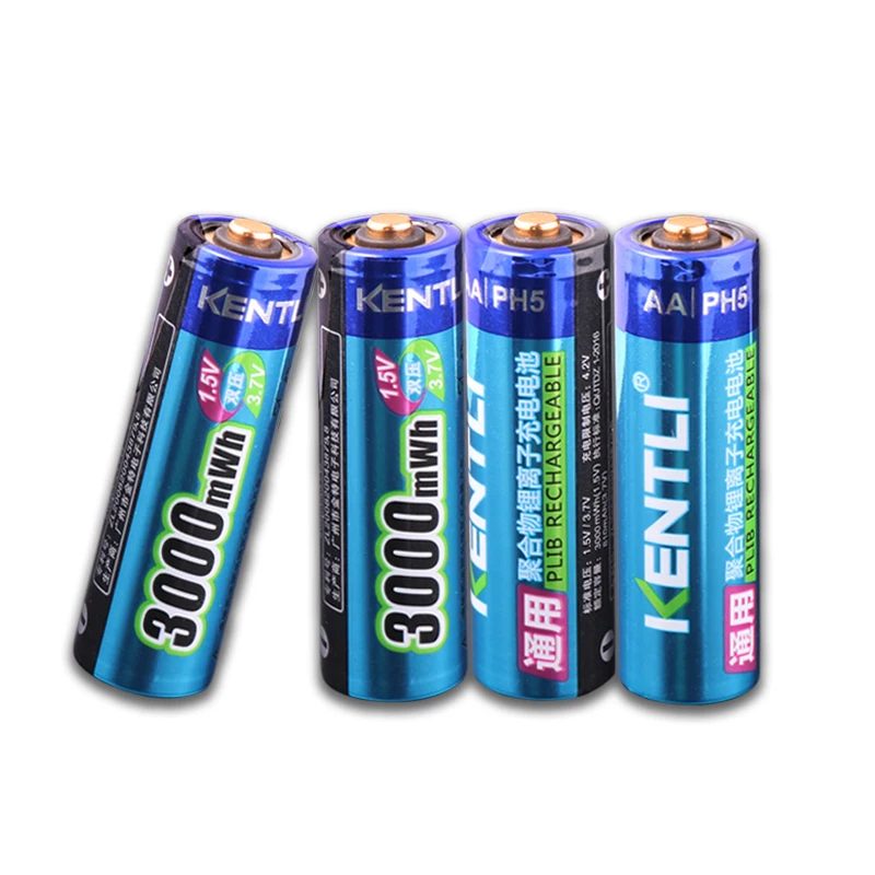 Batteria al litio ricaricabile agli ioni di litio ricaricabile agli ioni di litio senza effetto memoria da 1.5v 3000mwh