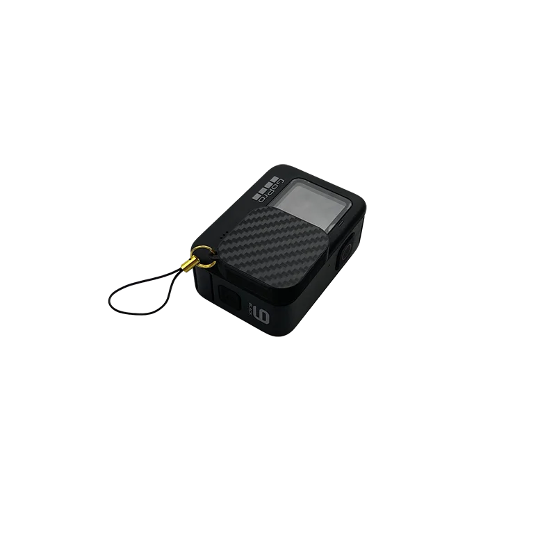 移動プロヒーロー9黒スポーツカメラレンズキャップ/フードアンチグレア/サンシェード光フレアシールド/レンズカバーアクセサリー3D印刷