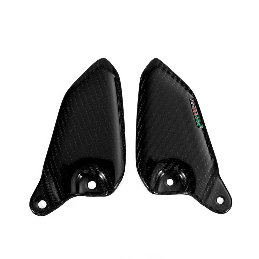 

for Kawasaki Z900rs Carbon Fiber Foot peg Heel Plates Z 900 RS 2018 Motorcycle accessories rearset footrest Guard Cover