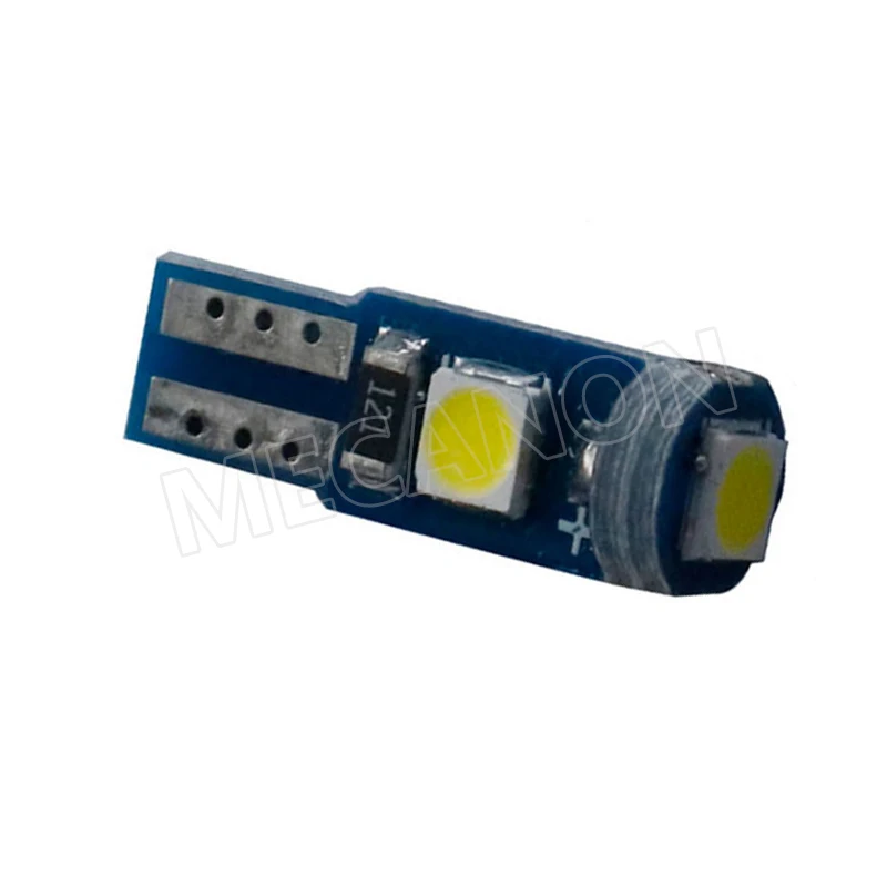 50pcs T5 Car LED Instrument Light Bulbs Auto Dashboard Warning Indicator Lamp 3030 3SMD White Green Pink Red Blue Yellow DC12V