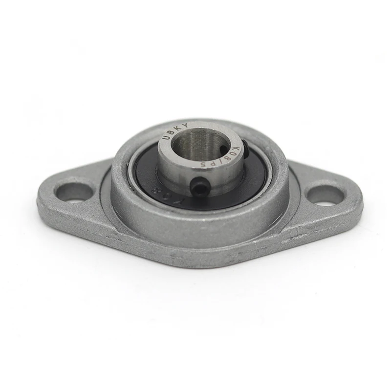 KFL001 UCFL001 FL001 12mm Bearing Zinc Alloy Miniature Bearing Pedestal Flange Bearings DIY CNC 3D Printer Parts