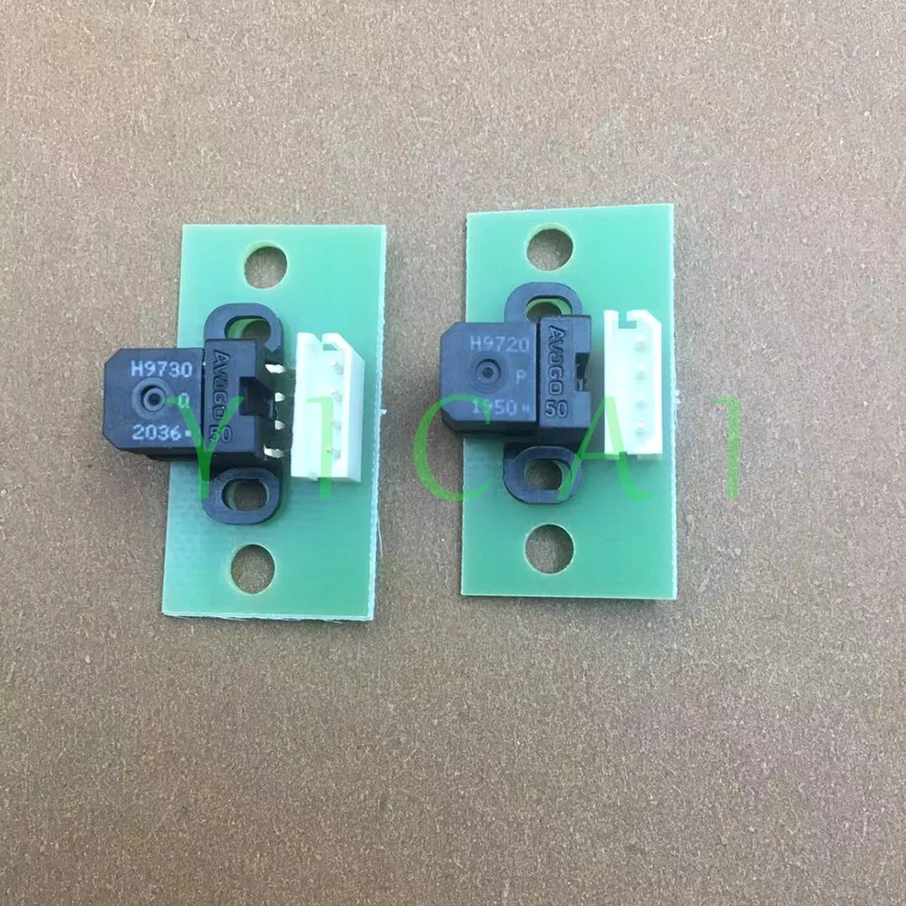 

2pcs wholesale inkjet printer X-Roland raster sensor H9730 H9720 encoder board reader for 180LPI 150LPI encoder strip tape