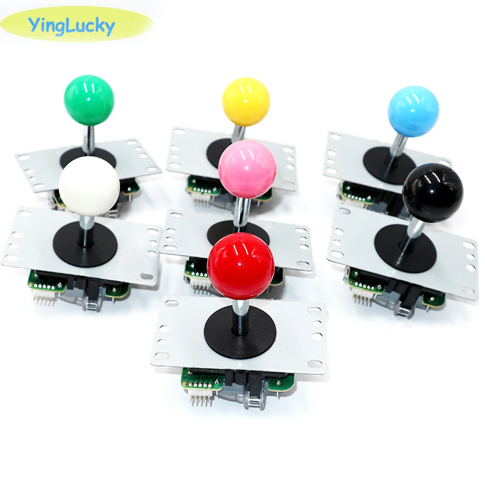 Arcade joystick, copy Sanwa joysticks, USB zero delay encoder to pc with a 4.8mm 2.8mm cable, arcade machine custom link