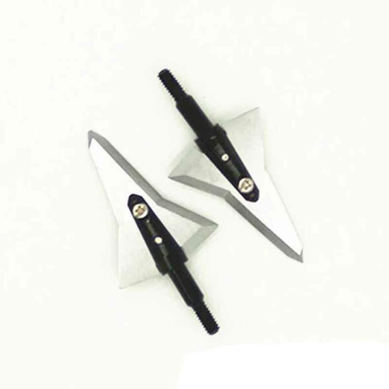 3/6/12pcs Archery 125 Grain Blade Broadhead Hunting Arrow Head Point Tips Hunting Shooting