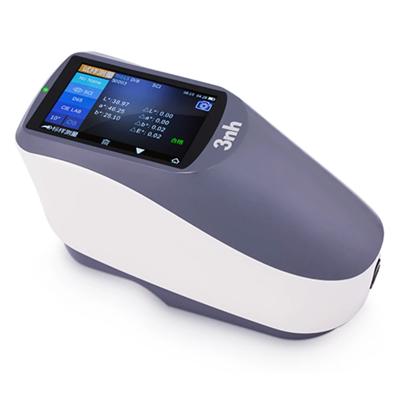 3NH-YS3060 Grating Spectrophotometer with UV SCI/SCE Bluetooth Wavelength Interval 10nm, Dual Aperture: 10mm/8mm & 5mm/4mm