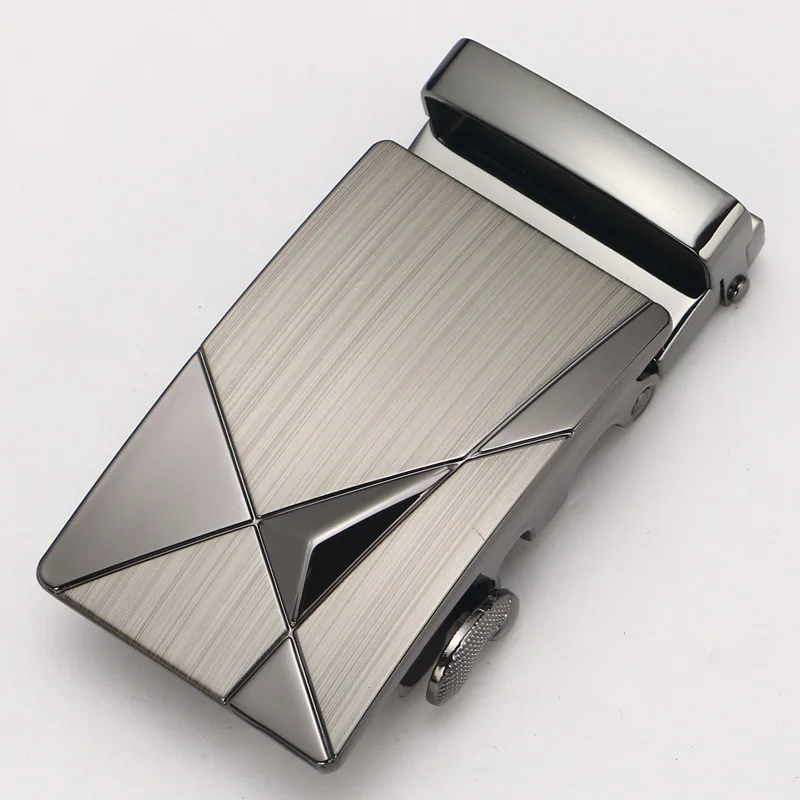 Fashion Men\'s Business Alloy Automatic Buckle Unique Men Plaque Belt Buckles for 3.5cm Ratchet Men Apparel Accessories G1-65