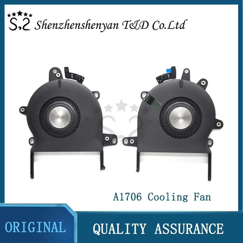 

Original Replacment CPU Cooling Fan 923-01388 Compatible for MacBook Pro Retina 13'' w/Touch Bar A1706 Left + Right 2016 2017