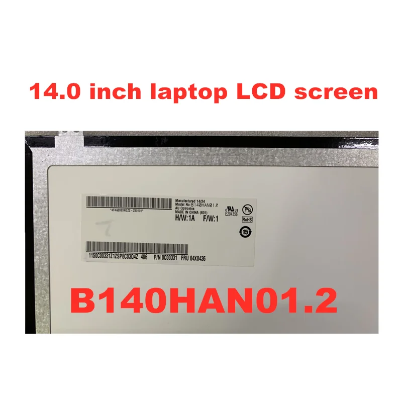 

B140HAN01.1 B140HAN01.2 B140HAN01.3 B140HAN01.4 LP140WF1 SPB1 1920*100 30pin For Lenovo Y40 E440 T450 T440P T440S LCD