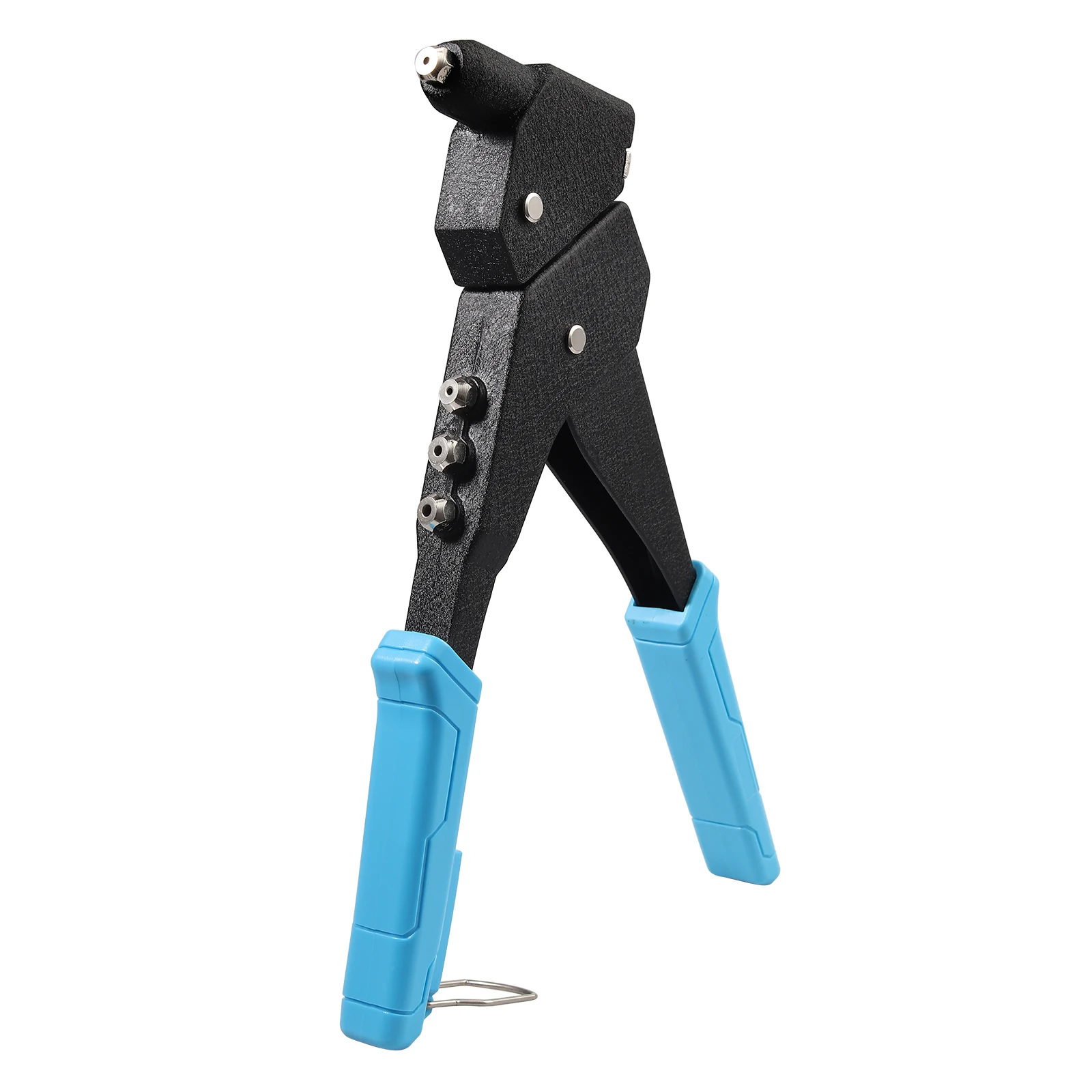 GARLLEN 360 ° Heavy Duty Rivet Gun Hand Riveter Gun ชุด200PCS Rivets สแตนเลสสำหรับโลหะยึด riveting Hand Tool