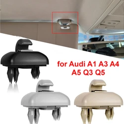 Interior Sun Visor Hook Clip Snap 8E0857562A 8U0857562 for Audi A1 A3 A4 A5 Q3 Q5 A7 S4 S5 Grey Black Beige