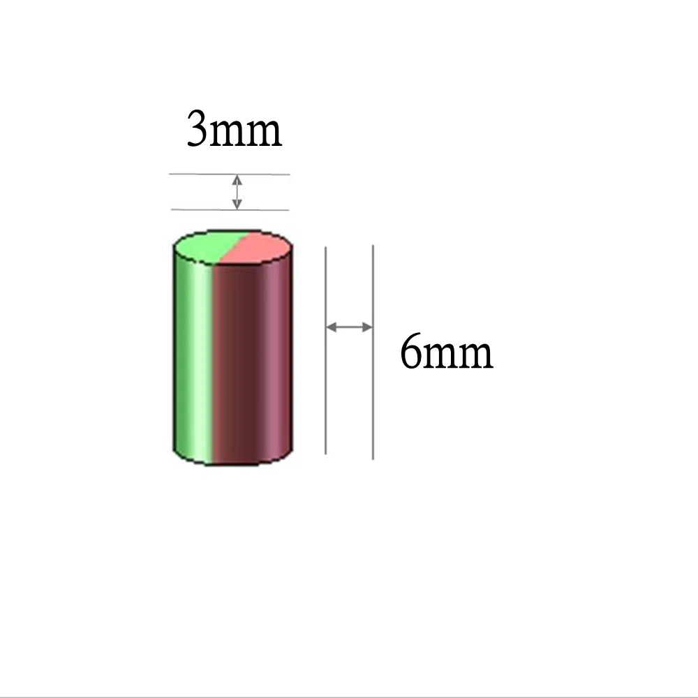 250pcs Diametrically Magnet 3x6 mm for Cartan Board Game Connector 3D Printed Settlers Rod Diameter 3x6 mm 4 Dynomighty Bracelet