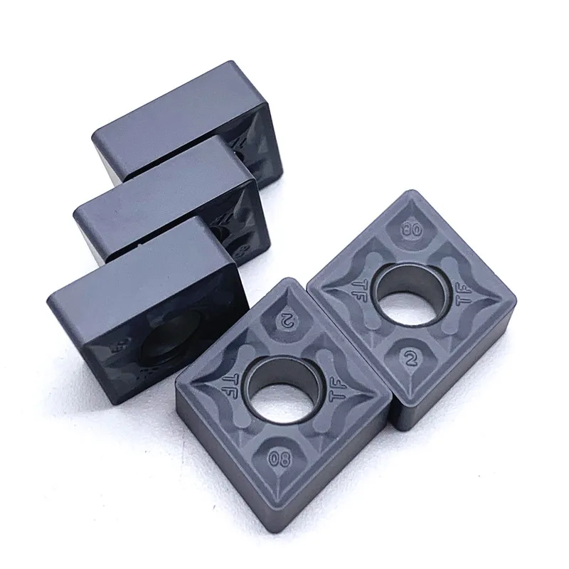 10PCS CNMG120408 TF IC907/IC908 External Turning Tools CNMG 120408 Carbide insert Lathe cutter Tool turning insert