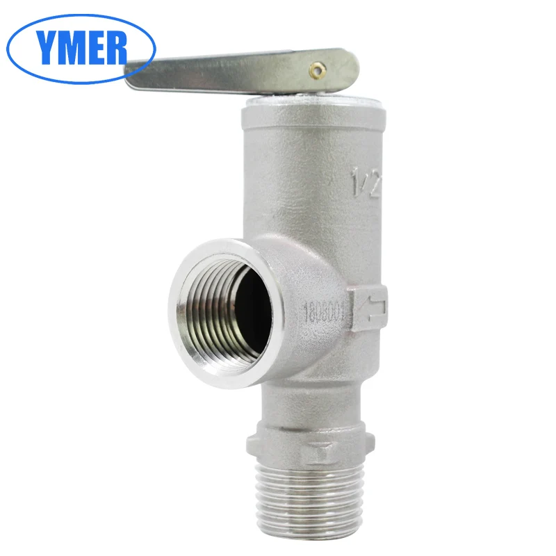 Small stainless steel safety valve  1/2