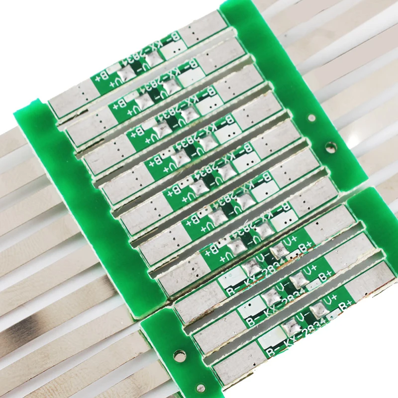 10 stücke 3,7 V 3A Li-Ion Lithium-Batterie 18650 Ladegerät Über Ladung Schutz Bord Mit Solder Gürtel Batterie Ladegerät zubehör – Detail 3