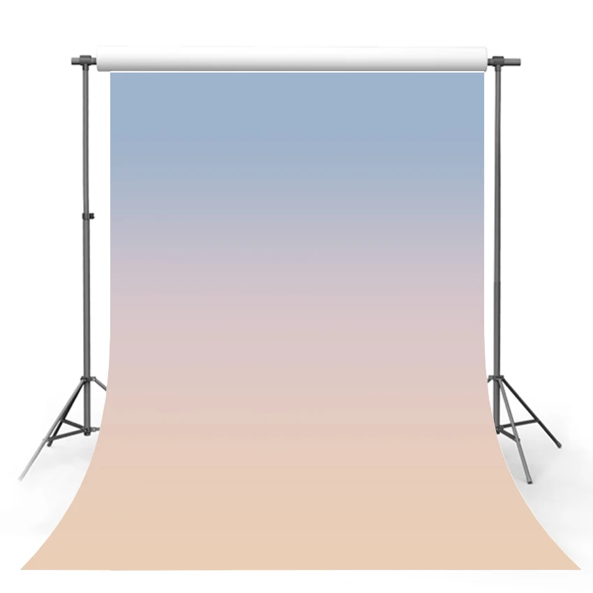 Mehofond Gradient Solid Color Backdrop Newborn Baby Shower Birthday Portrait Photography Background Photocall Photo Studio Props