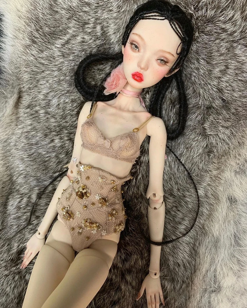 BJD pop 1/4 popovie zusters Een verjaardagscadeau Hoge Kwaliteit Gelede marionet Speelgoed gift Dolly Model naakt Collectie