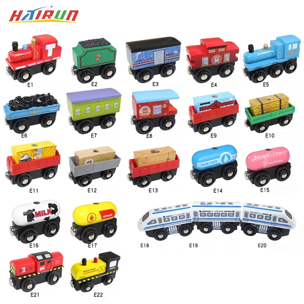 Children Toys Wooden Magnetic Train Car Locomotive Model Car Toy Brand Tracks Railway Locomotives Toys for Child Birthday Gift