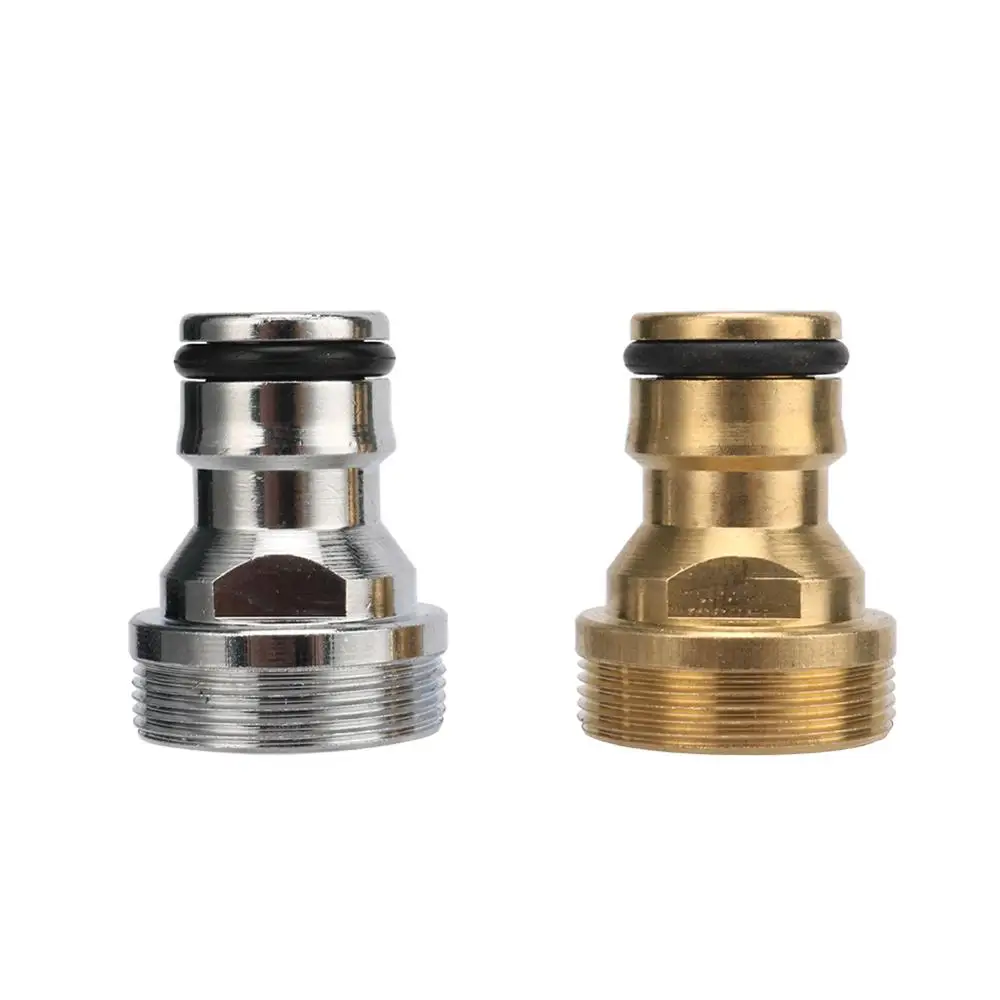 M22 Binnendraad naar M24 Buitendraad Rvs/Messing Tepel Connector Quick Verbinding Joint Adapter Buisleidingen