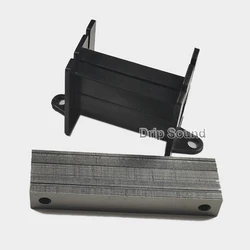 48*32*45mm Plastic Bobbin Wire Coil Winding Frame with Silicon Steel for DIY Amplifier Crossover Inductor
