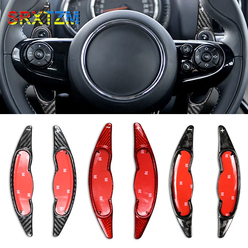 

Carbon Fiber Shift Paddle For Bmw Mini Cooper Jcw F54 F55 F56 F57 F60 Car Steering Wheel Dsg Shifter Extension