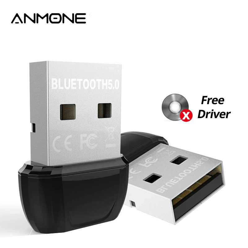 USB Bluetooth 5.0 Audio Receiver Transmissor, Adaptador Sem Fio, Mouse, Teclado, Receptor, Fone de ouvido, PC, Laptop, 20m