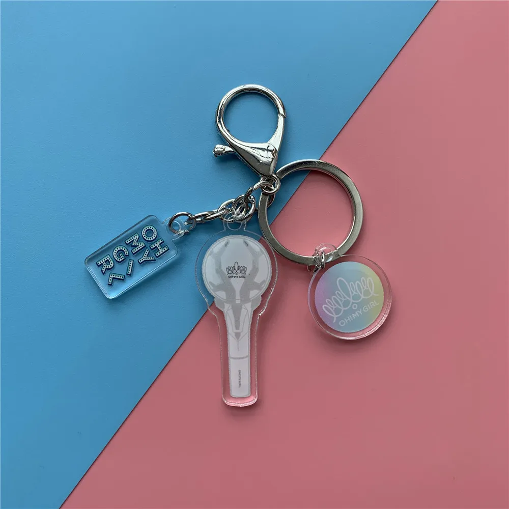 WJSN ASTRO SF9 LOONA OH MY GIRL Light Stick accessori per portachiavi