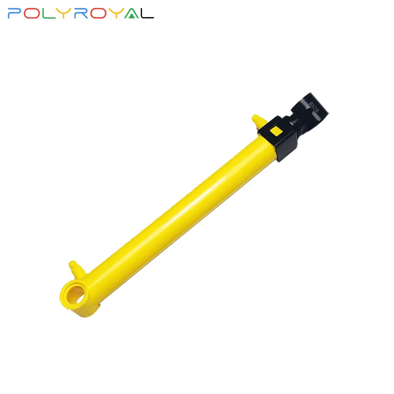 POLYROYAL Building Blocks Technology Parts 21828c01 2x11 V2 pneumatic push rod 1 PCS Educational toy for children gift 19476