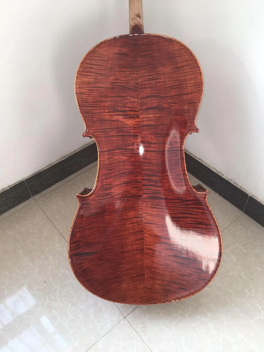 

Free shipping 4/4 Professional Handmade Cello Natural Texture 3/4 String Instrument Adult,Children Cello Portable In Stock