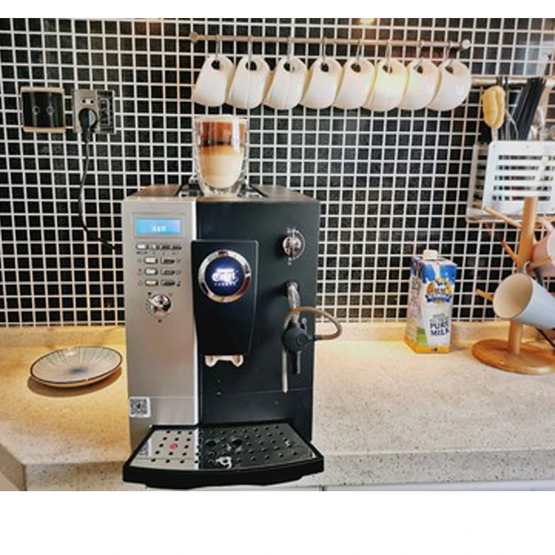 CLT-Q003 smart coffee machine, home automatic pump-type coffee machine 2-in-1 grinding espresso  machine milk foam maker 220v