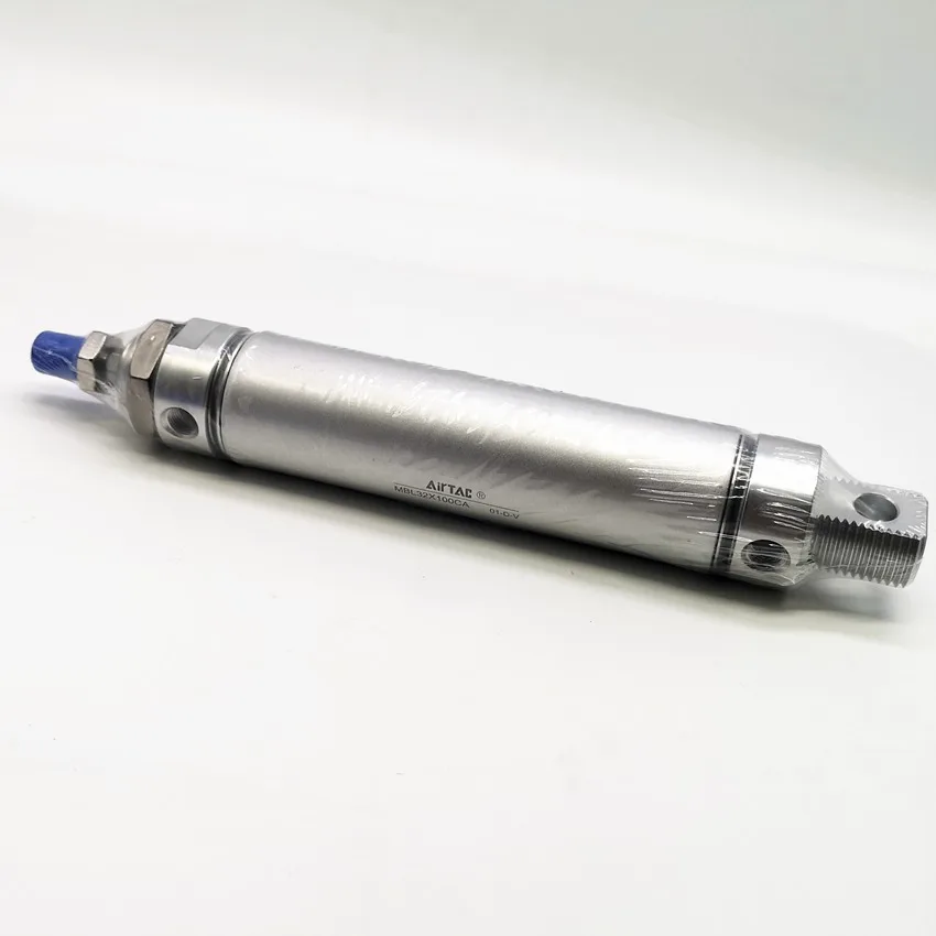 AirTAC Pneumatic Cylinder MBL32X100CA Aluminum Barrel Mini Cylinder Bore 32mm Stroke 100mm Pivot Type