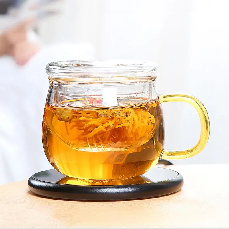 Calentador termostático inteligente de 220V para tazas, máquina de té caliente con 2 ajustes de temperatura, posavasos de calefacción para café, té de la leche