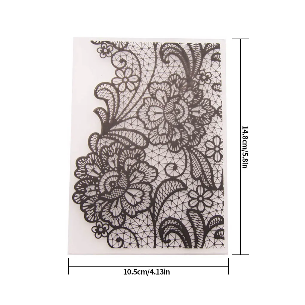 DIY Plastic Embossing Folder Leaves Design Scrapbook Card Making DIY Paper Crafts Embossing Template