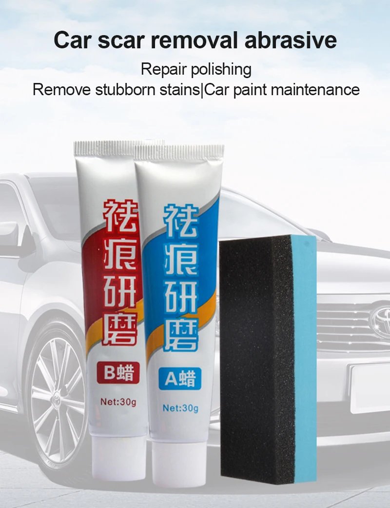 Car Scratch Remover for Autos Paint Scratch Care Auto Car Care Polishing and Polishing Paste Car Paint Repair