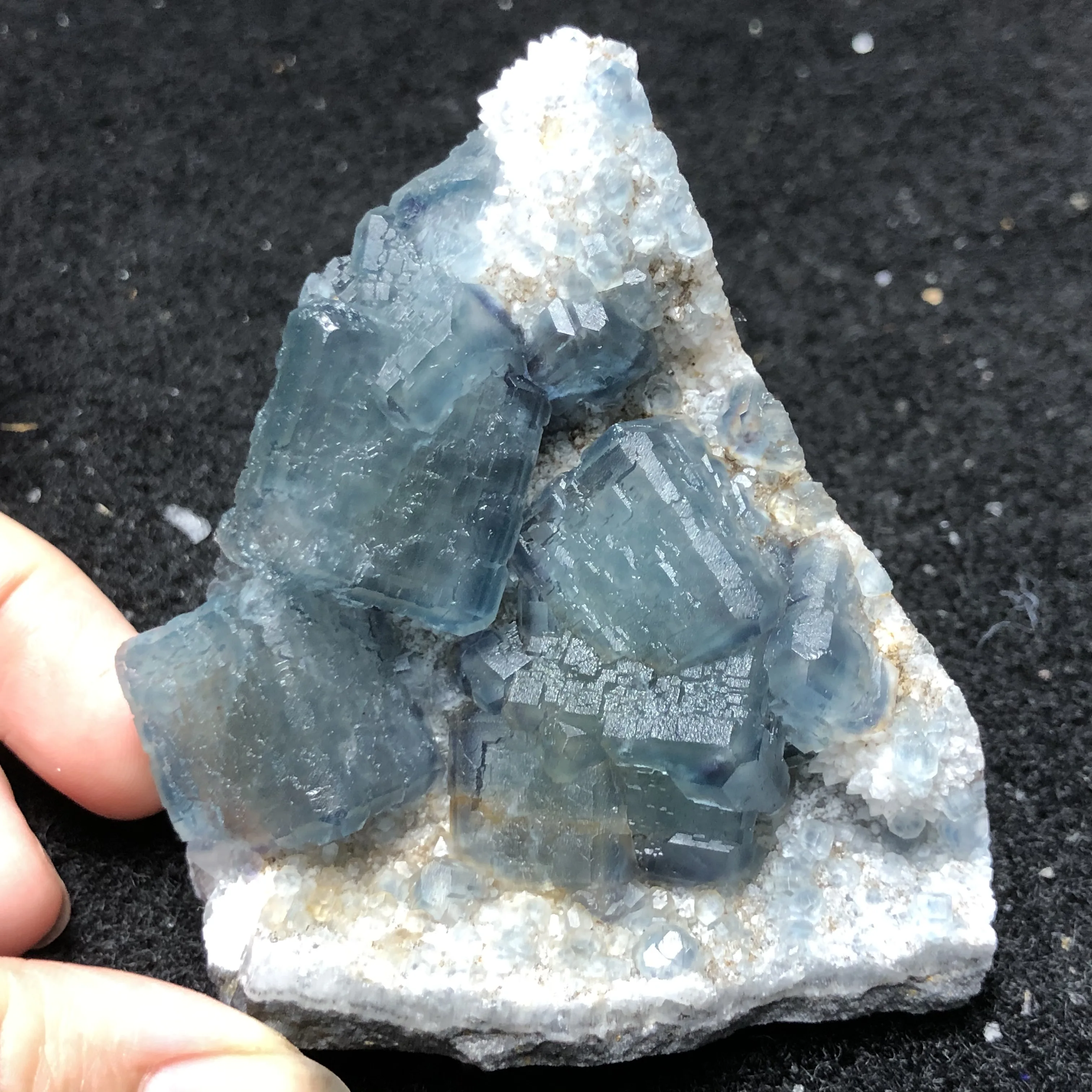 

297g100% natürliche редкий флюоровый кластер минерала голубая-блюзь, зонд кристола, исцеление кристола, украшение хрустального дома