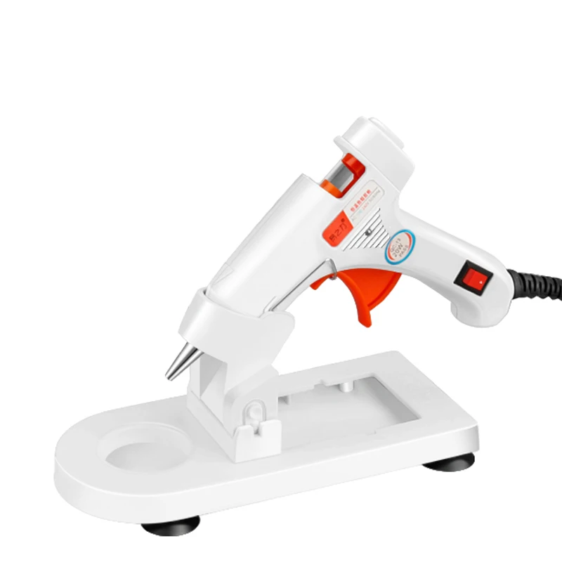 1PC Manual Hot Melt Glue Gun 40W DIY Stick Plastic Glue Stick Glue Gun Household Hot Melt Plastic Glue Gun Mini With Base